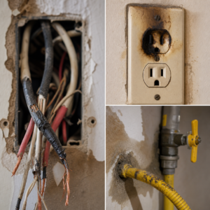 Installation électrique non conforme détectée lors d'un diagnostic