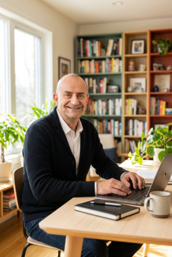 Fabrice PONS au travail sur le terrain à Boutigny-sur-Essonne