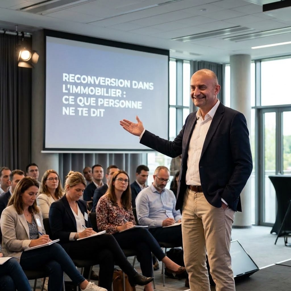 Reconversion dans l'immobilier : ce que personne ne dit