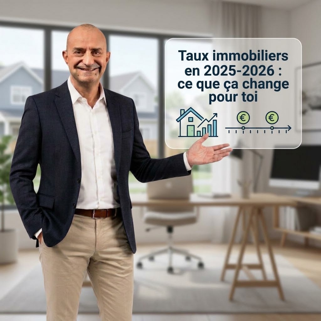 Taux immobiliers en 2025-2026 : ce que ça change pour vous